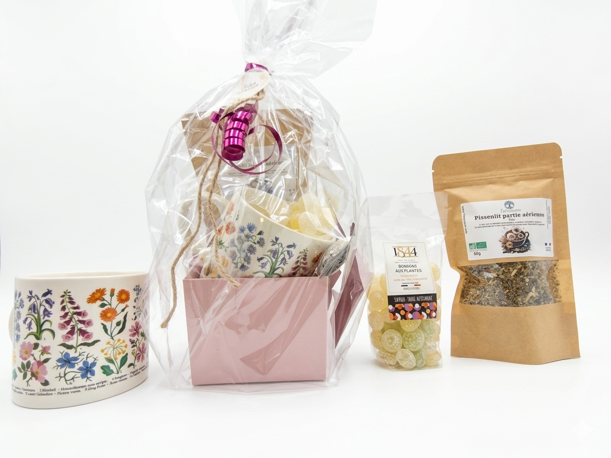 Coffret Terassens plantes bienfaisantes distribué par terassens