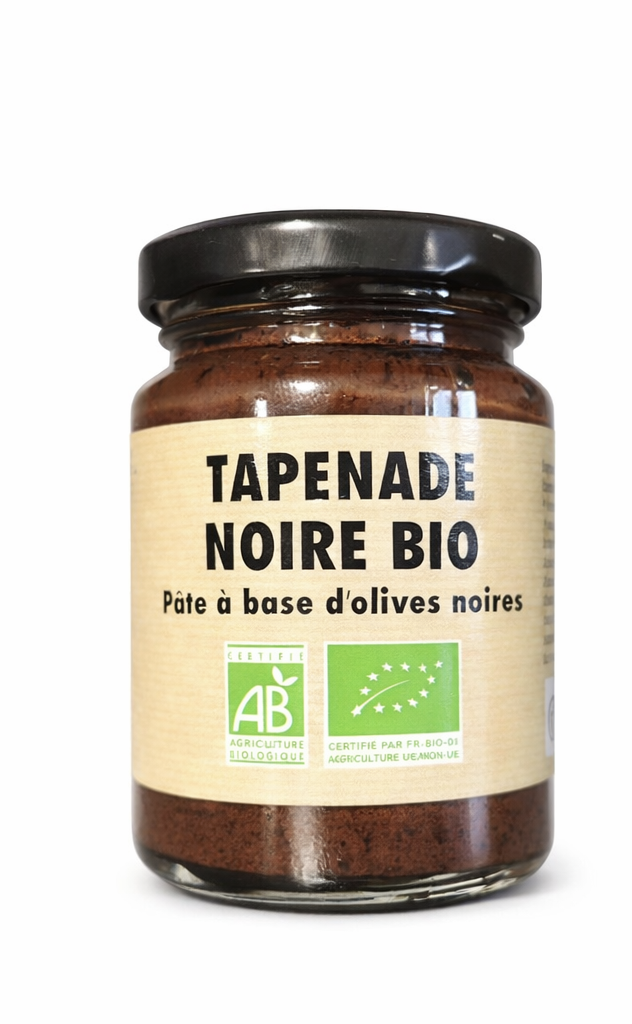TAPENADE NOIRE BIO AGIDRA