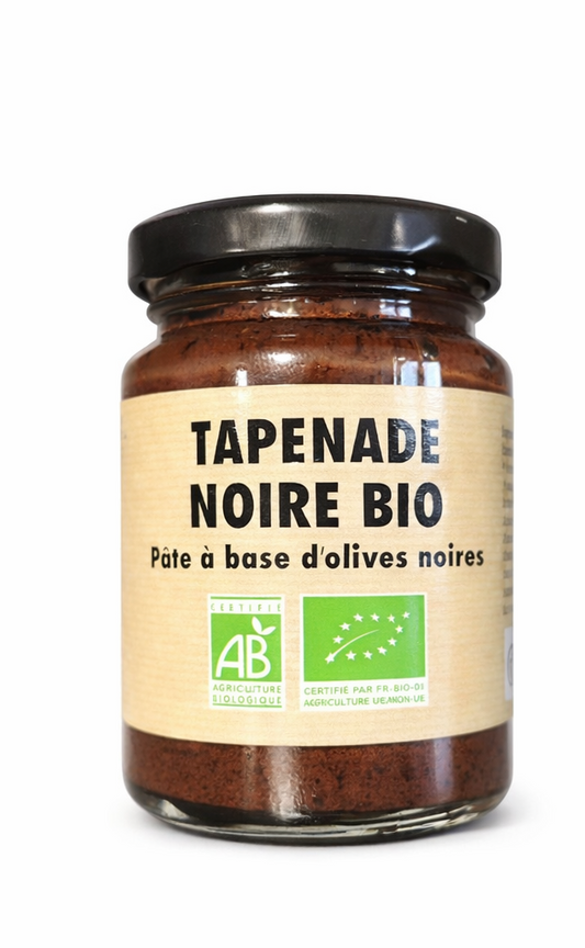 TAPENADE NOIRE BIO AGIDRA