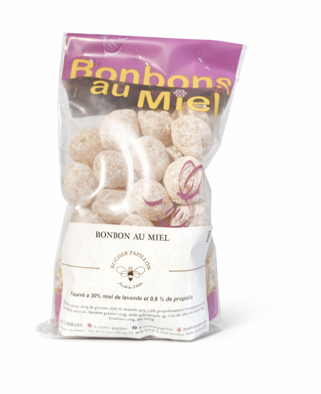 Bonbons au Miel BUCHER PAPILLON