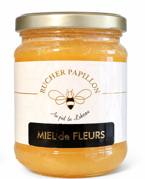 MIEL DE FLEURS RUCHER PAPILLON