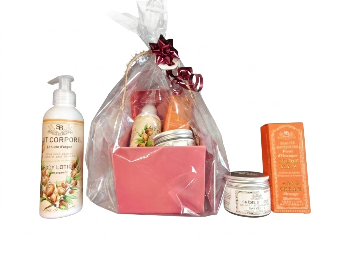 Coffret Bien-Être Provence – Crème Ânesse Bio, Fleur d'Oranger & Argan Un Été en Provence