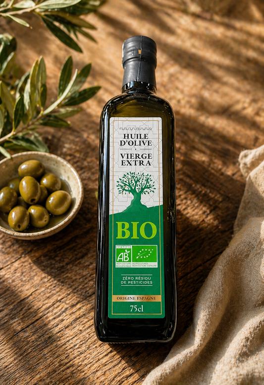 huile d'olive vierge bio 75cl Terassens Provence