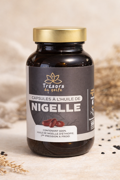 Gélules de Nigelle d’Éthiopie Terassens Provence