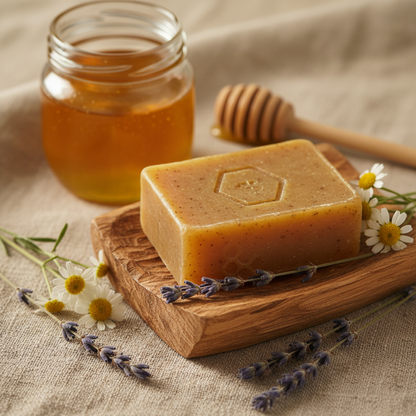 Savon au Miel artisanal Terassens Provence, lavande et miel de Provence
