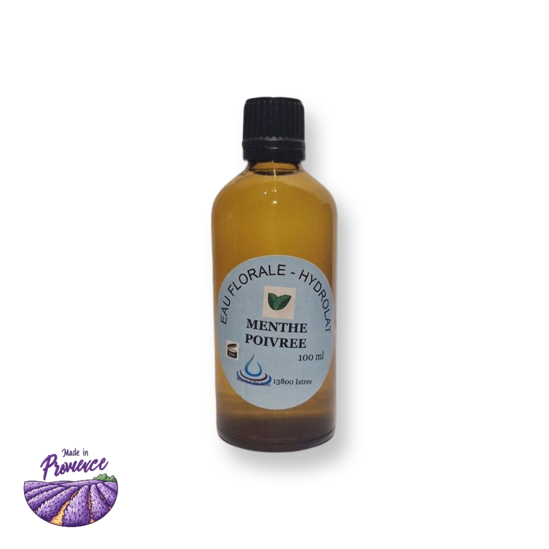 Eau florale hydrolat de menthe poivrée Terassens Provence