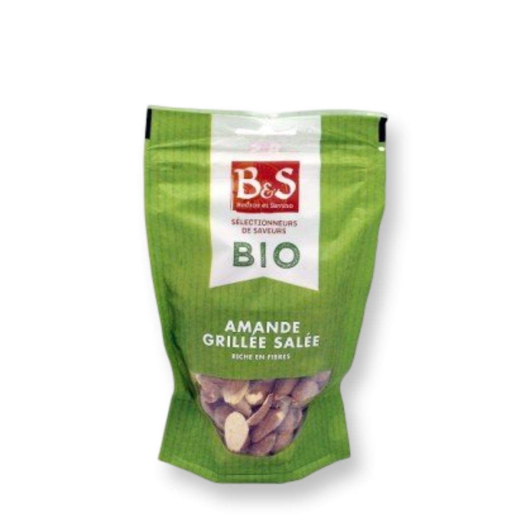 Amandes Grillées Salées Bio Terassens Provence